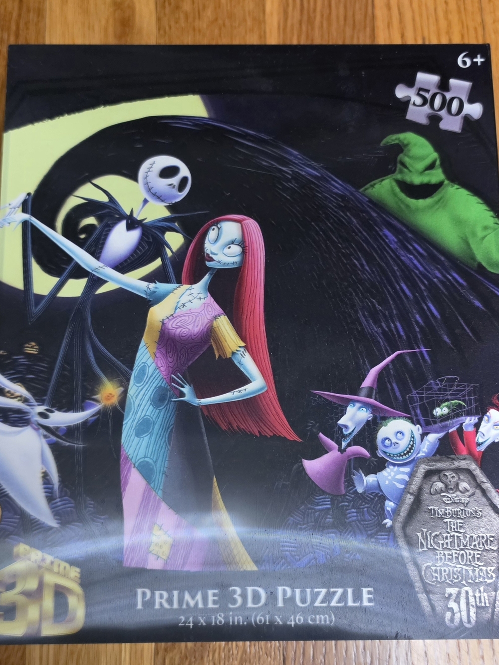 Nightmare Before Christmas T-shirt Size XL, 3D Puzzle And Holder Lot - Picture 4 of 10